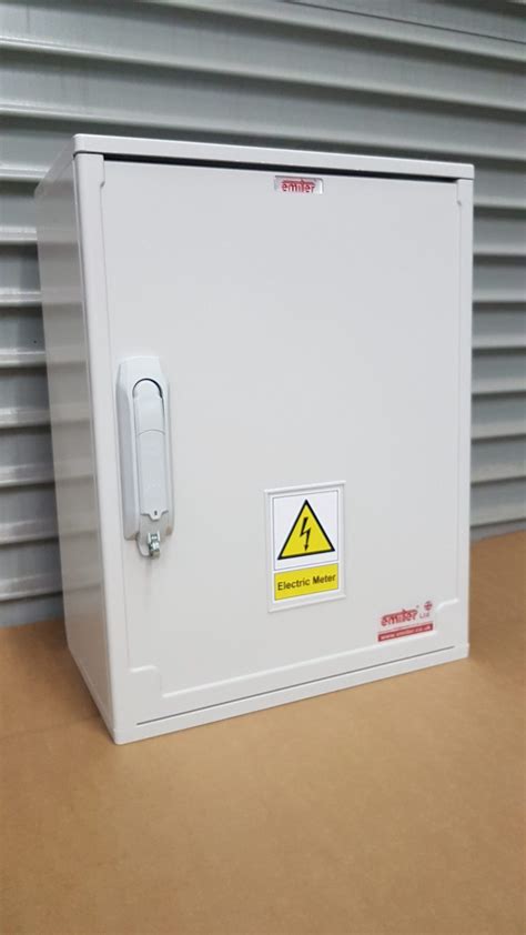 electric meter plastic box|electric meter cupboard over box.